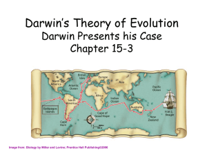 WHAT IS DARWIN`S THEORY?