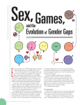 Sex, Games, E Evolution Gender Gaps