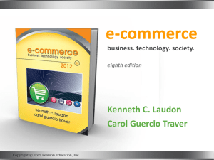 Chapter 6 E-commerce Marketing Concepts