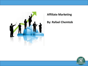 Affiliate Marketing By