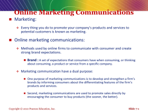 Q. Online Marketing