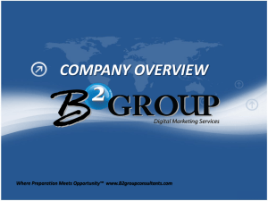 B2 Group Presentation Updated