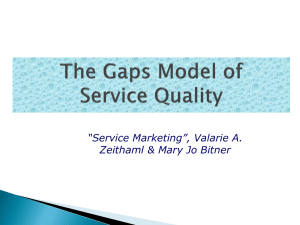 “Service Marketing”, Valarie A. Zeithaml & Mary Jo Bitner