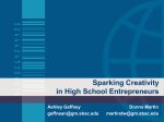 sparking creativity in high school entrepreneurs