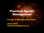 Practical Events Management
