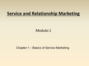 Service Marketing