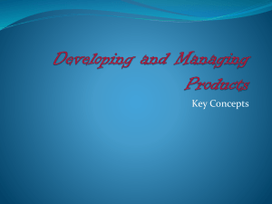 10. Developing and Managing Products