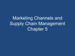 PPT Marketing Channels and Supply Chain Management Chapter 5