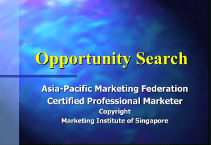 Opportunity Search