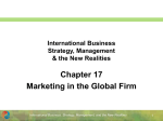 International Business Strategy, Management & the New