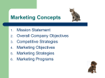 Marketing Concepts - Veterinary Staff Unlimited