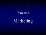 Welcome to Marketing