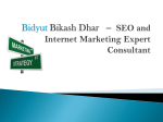 Bidyut Bikash Dhar – SEO and Internet Marketing Expert