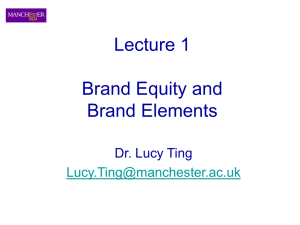 Lecture 1 Introduction of Branding