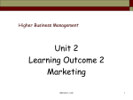 Higher Business Management