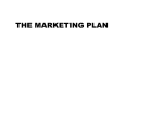 3c. The Marketing Plan
