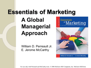 Essentials of Marketing, 10e