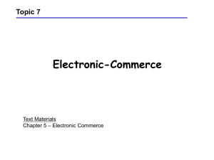 e-commerce