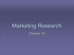 Marketing Research