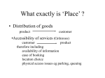 What exactly is ÔPlaceÕ ?
