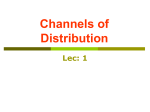 Channels of Distribution lec1
