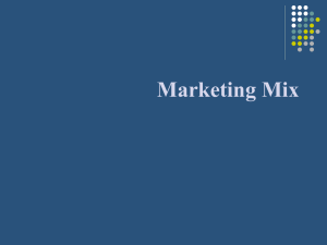 Marketing Mix