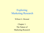 Chapter 1 - Exploring Marketing Research