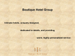 BHG_Presentation - Boutique Hotel Group