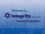 Freedom for Bedding - Integrity Software Solutions