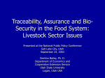 Meat Traceability and Consumer Willingness to Pay