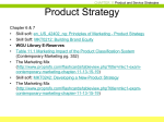 Product Strategy Chapter 11
