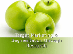 Targeting & Segmentation