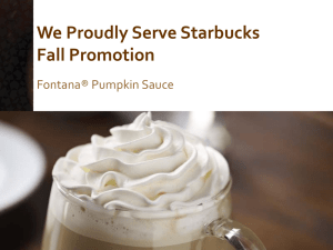 The Return of Fontana™ Pumpkin Sauce