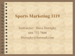 Sports Marketing 1119