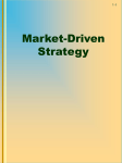 Orientation Characteristics of a Market