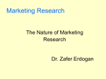 Chapter 1 - Exploring Marketing Research
