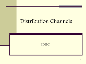 Distribution Channel