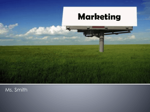 What is Marketing?