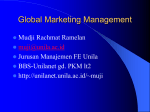 Global Marketing - silabus fe unila