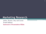 Marketing Research