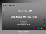 WHAT IS BUSINESS MARKETING?