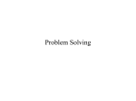 Problem Solving