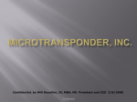 MicroTransponder, Inc.