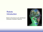 Lecture 18 Robots Introduction
