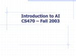 What is AI? - BYU Computer Science Students Homepage Index