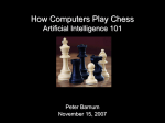 How computers play chess