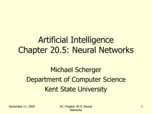Artificial Intelligence Chapter 7 - Computer Science
