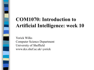 PPT - Sheffield Department of Computer Science