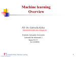 Why Machine Learning? - Lehrstuhl für Informatik 2