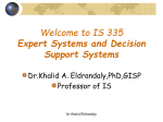 Expert Systems